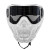 HSTL SKULL GOGGLE "GHOST" - WHITE W/ SMOKE LENS
