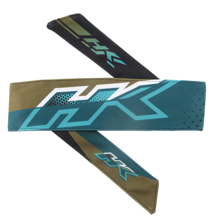 EDGE- AQUA/GOLD - HEADBAND