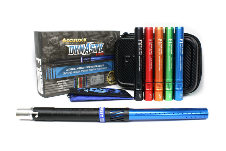 DYNASTY ACCULOCK BARREL KIT Black/ Gloss Blue