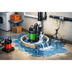 ROUTINE SUMP PUMP MAINTENANCE