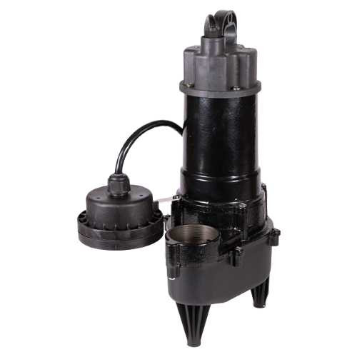 Ion X-ONEi 1/2 HP Sewage Pump With Digital Level Switch
