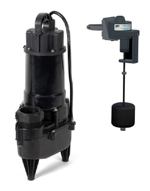 Ion X-ONEi 1/2 HP Sewage Pump (M5000A4107) | SumpDirect