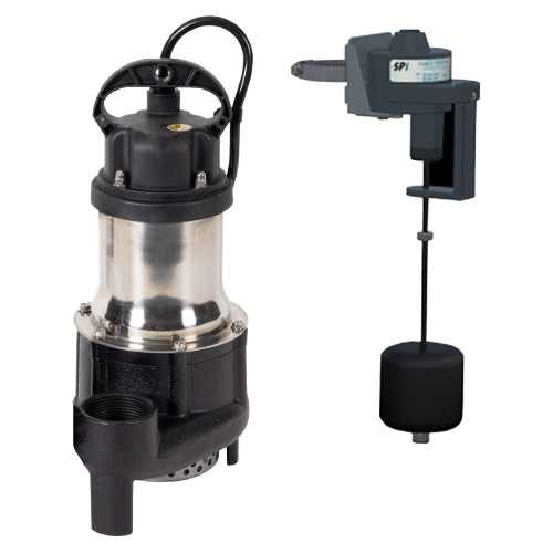 Ion BA33SPI 1/3 HP Sump Pump With Vertical Float Switch