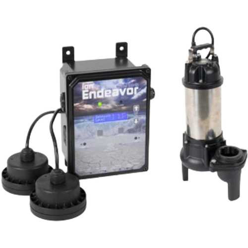 Endeavor 208-230 VAC Sewage Pump Package