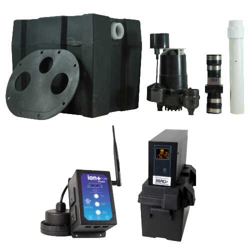 Under Sink Basin With Ion+ Connect (Wi-Fi) and Sump Pump Backup
