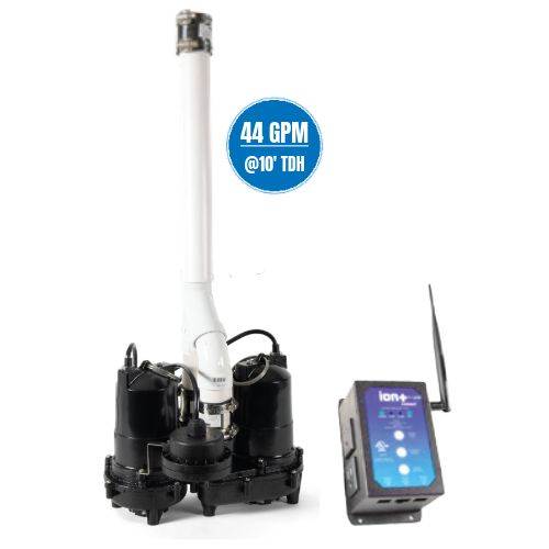 Ion MPPII Sump Pump System With Ion+ Connect Controller