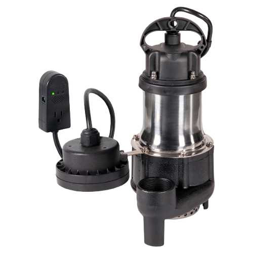 Ion BA33i+ 1/3 HP Sump Pump With Level Control and Alarm