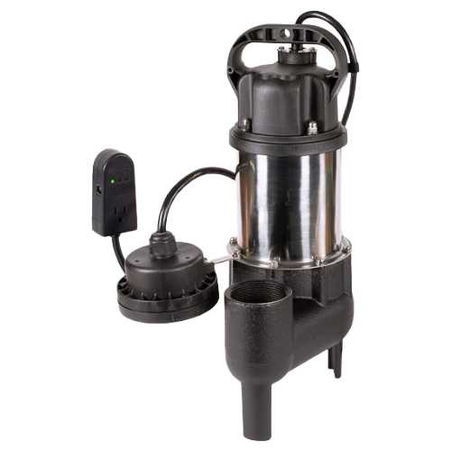Ion SHV40i+ 1/2 HP 115 VAC Sewage Pump
