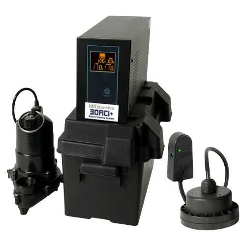 Ion 30ACi+ Sump Pump Backup System