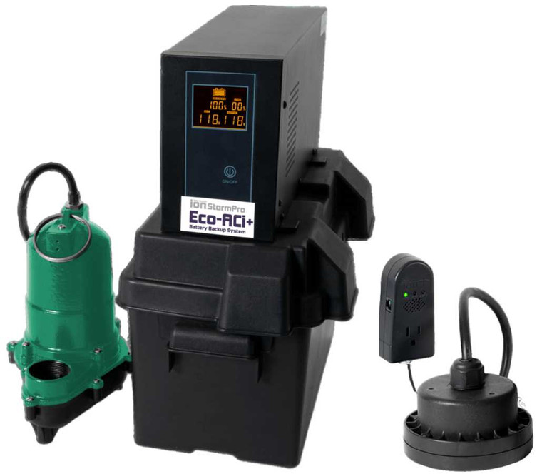 Eco ACi+ Sump Pump Battery Backup System