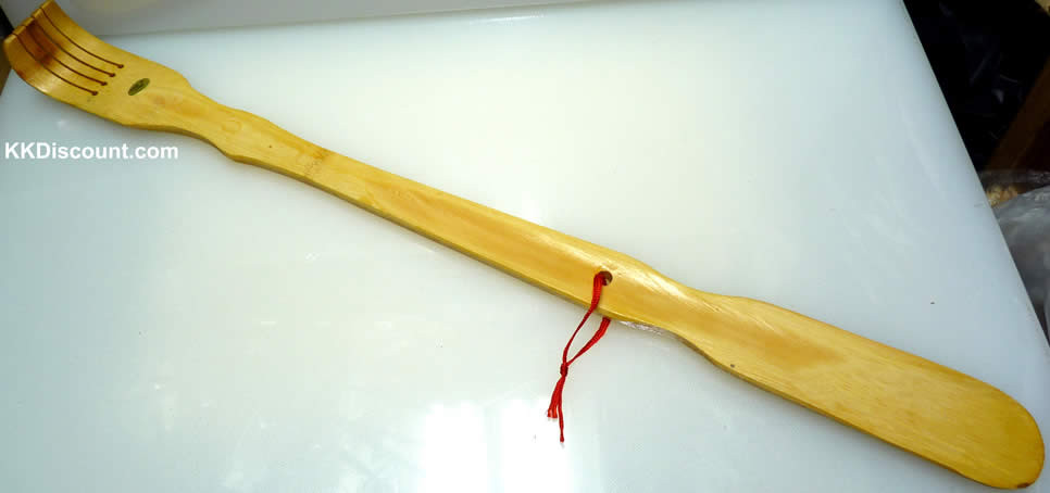 Bamboo Backscratcher with Shoehorn - K. K. Discount Store