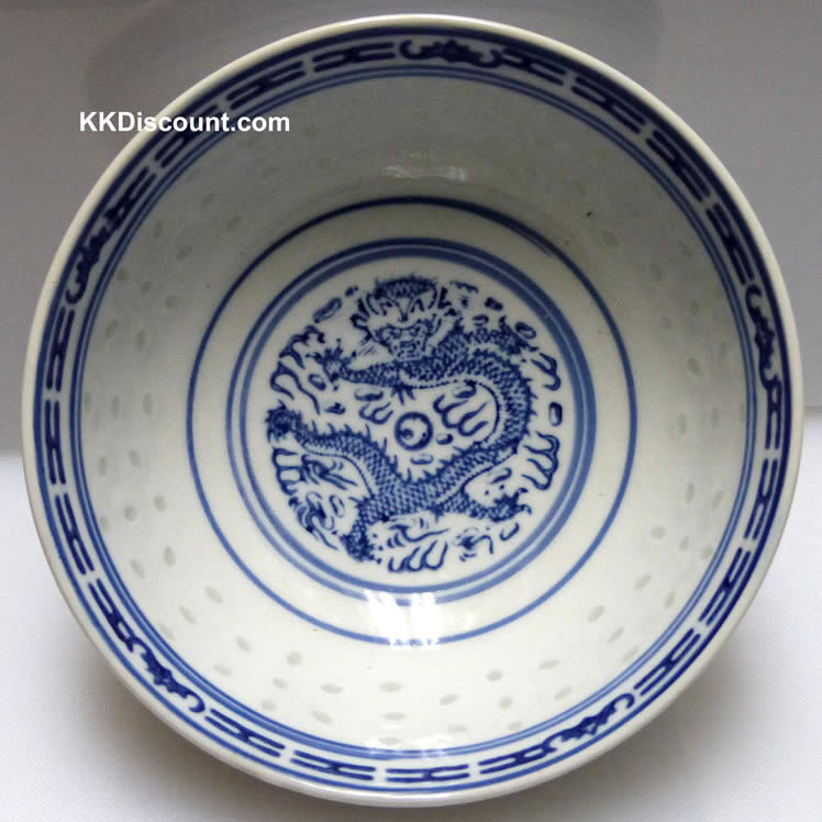 6 Inch Rice Bowl Rice Pattern 6 inch Soup Bowl - K. K. Discount Store