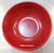 Two Tone Red Black Melamine 7 Inch Donburi Soba Bowl Inside
