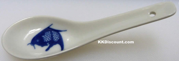 Blue Carp Fish Soup Spoon