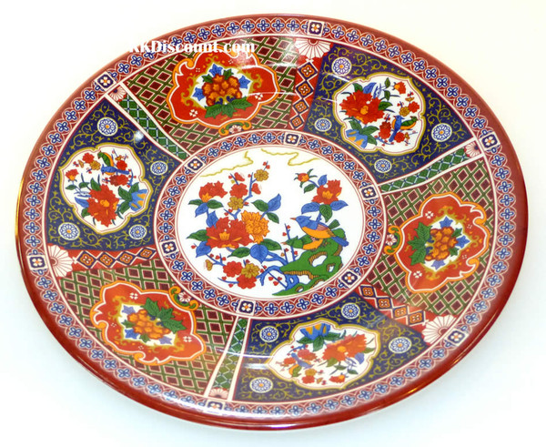 Nature Melamine Plastic Round 13 Inch Plate