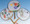 Round Silk Screen Hand Fans