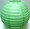 Green Chinese Paper Lantern