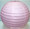 Pink Chinese Paper Lantern