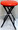 Folding Cushion Red Stool