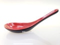 Two Tone Red Black Melamine Soba Rice Spoon