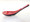 Two Tone Red Black Melamine Soba Rice Spoon