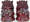 Small Guardian Lions Foo Dogs Figure back