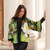 Luxurious Velvet Print Kimono Jacket in reversible style with Waterlily print by sustainable label From My Mother's Garden Luxurious Velvet Print Kimono Jacket in reversible style with Waterlily print by sustainable label From My Mother's Garden