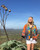 Reflection Print Kimono Top Orange-Blue Reflection Print Kimono Top Orange-Blue