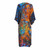 From My Mother's Garden Reflection Print Long Viscose Robe From My Mother's Garden Reflection Print Long Viscose Robe