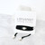 Long Suede Wrap With Coin Charms and Freshwater Pearl Black Long Suede Wrap With Coin Charms and Freshwater Pearl Black
