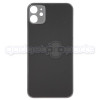 Back Glass (Big Camera Hole) for iPhone 11 (Black) Back Glass (Big Camera Hole) for iPhone 11 (Black)
