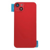 Back Glass With MagSafe Magnets and Camera Lens for iPhone 14 Plus (Red)