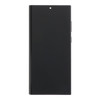 Screen Assembly With Frame (Phantom Black) Compatible For Samsung Galaxy S22 Ultra 5G (Service Pack)
