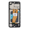 Screen Assembly With Frame (Black) Compatible For Samsung Galaxy A05 (Service Pack)