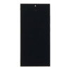Screen Assembly (With Frame) Compatible for Samsung Galaxy S24 Ultra 5G (Titanium Black) (Service Pack)