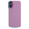 Back Glass With MagSafe Magnets and Camera Lens for iPhone 16 (Pink)