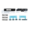 Loud Speaker/ Mic Mesh for iPhone 11 White 9 pcs (Premium)