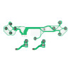 Conductive Film Keypad Ribbon Cable For PlayStation 5 Controllers 3 pcs (Version 1) (Green) (Premium)