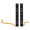Left & Right Metal Slider Rails with Flex Cable for Nintendo Switch Consoles (Premium)