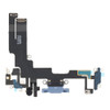 Charging Port Flex Cable For iPhone 14 (Blue) (Premium)