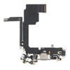 Charging Port Flex Cable For iPhone 15 Pro (Natural Titanium) (Premium)