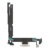 Charging Port Flex Cable For iPhone 16 Plus (White) (Premium)
