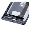 Screen Assembly With Frame (Mystic Black) Compatible For Samsung Galaxy Note 20 Ultra 5G (Service Pack)