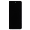 LCD Screen and Digitizer Assembly With Frame for Motorola G 5G (XT2417)(2024)(Black)( Service Pack)