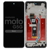 LCD Screen and Digitizer Assembly With Frame for Motorola G 5G (XT2417)(2024)(Black)( Service Pack)