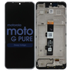 LCD Assembly With Frame For Motorola Moto G Pure (XT2163/2021) (Premium Refurbished)