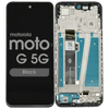 LCD Assembly With Frame For Motorola G 5G (XT2313-6/2023 ) (Premium Refurbished)