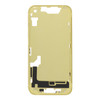 Mid-Frame Housing Without Small Parts for iPhone 14 (US Version) (Yellow)