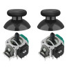 GuliKit TMR Joystick Set (TMR) (2 Joysticks W/Caps) for XBox Controller