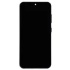 Screen Assembly With Frame (Phantom Black) Compatible For Samsung Galaxy S23 (Premium Refurbished)